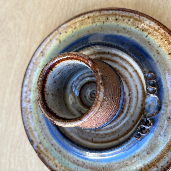 Ceramic Handmade Candle Holder - Picture 4 of 13